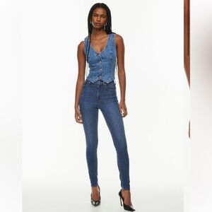 DENIM FORUM ARITZIA The Lola Hi-Rise Skinny Jeans Women’s Size 26